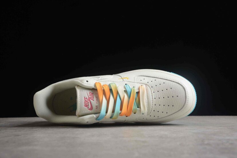 Air Force 1 07 Low White Blue Yellow