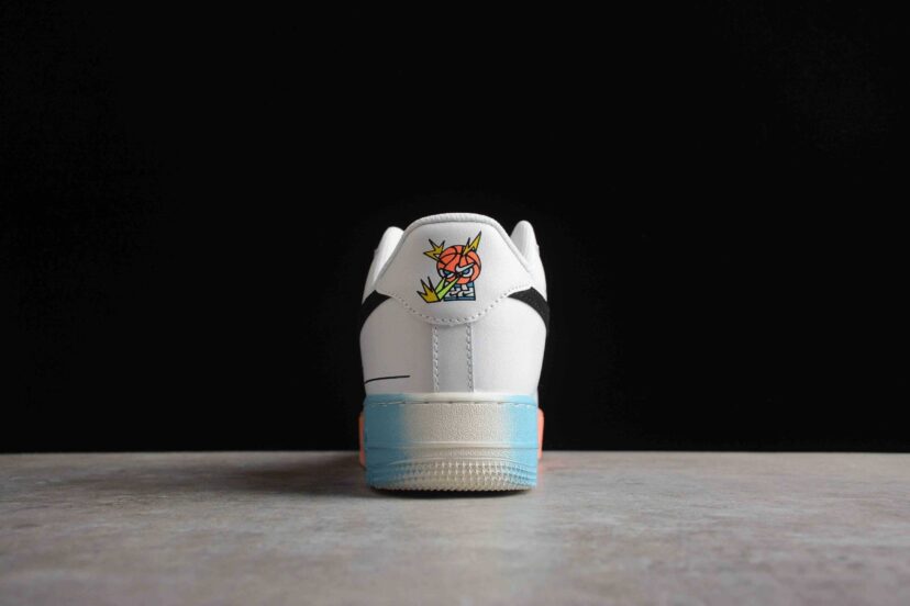 Air Force 1 07 Low White Pink Blue Black