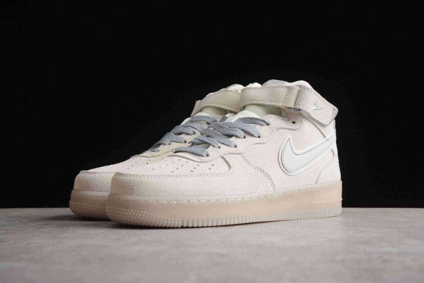 Air Force 1 07 Mid Brown Light Grey