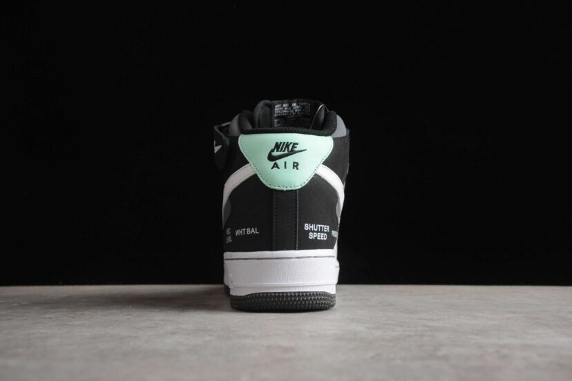 Air Force 1 07 Mid Camcorder Black White