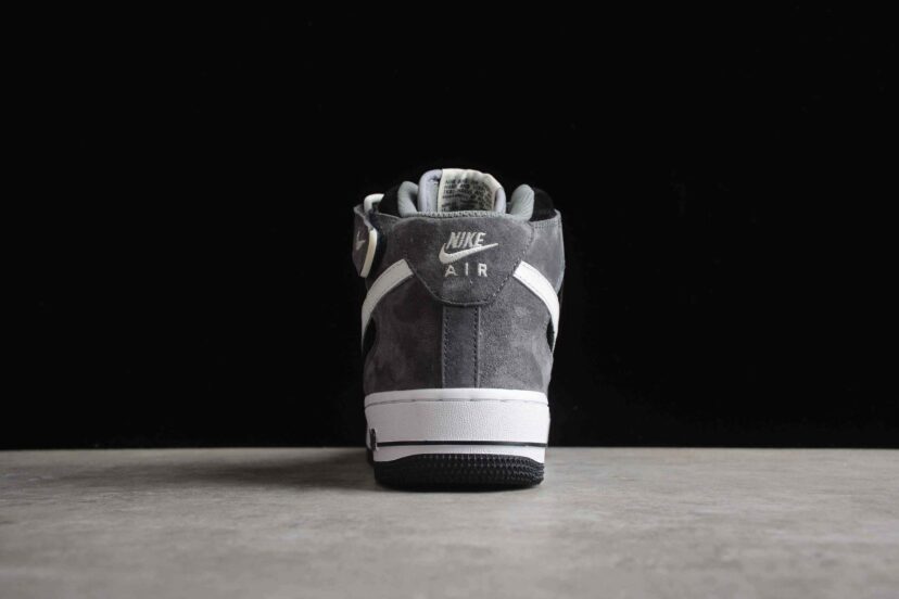 Air Force 1 07 Mid Dark Grey Black White