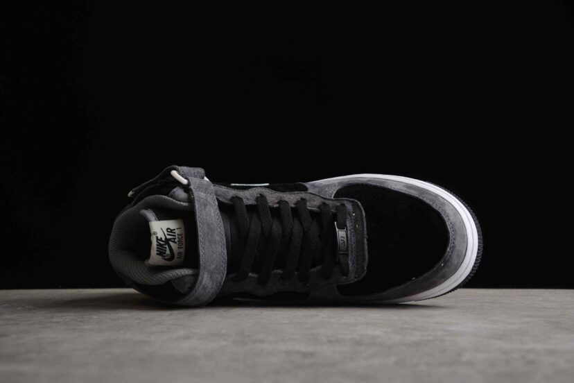 Air Force 1 07 Mid Dark Grey Black White