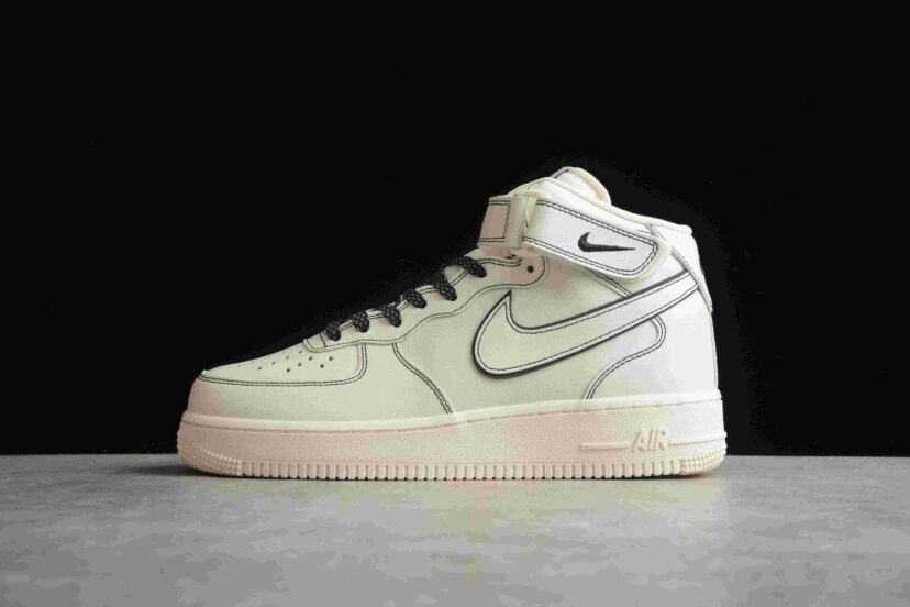 Air Force 1 07 Mid White Black