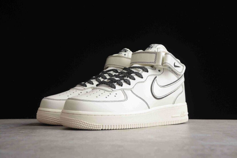 Air Force 1 07 Mid White Black