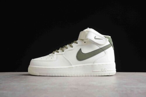 Air Force 1 07 Mid White Green