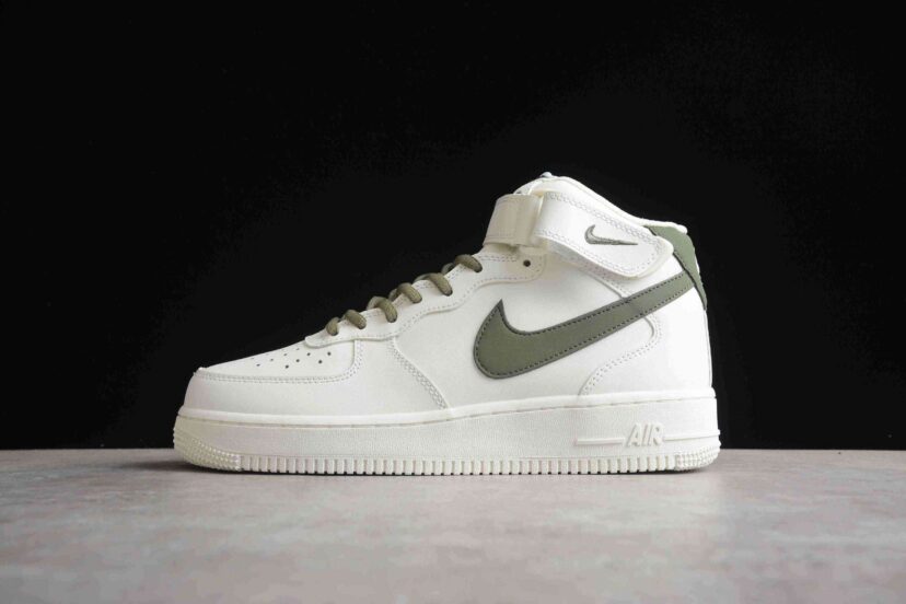 Air Force 1 07 Mid White Green