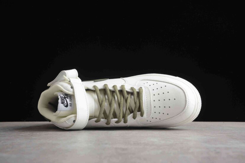 Air Force 1 07 Mid White Green
