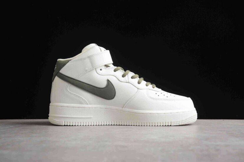 Air Force 1 07 Mid White Green