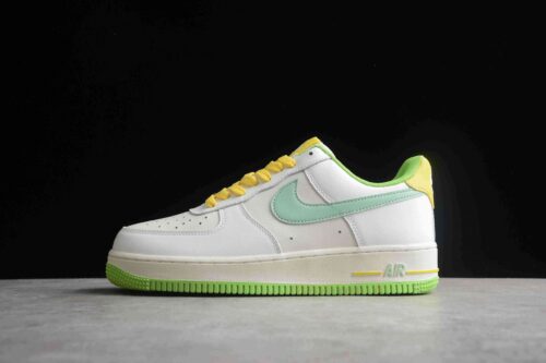 Air Force 1 07 White Green Yellow