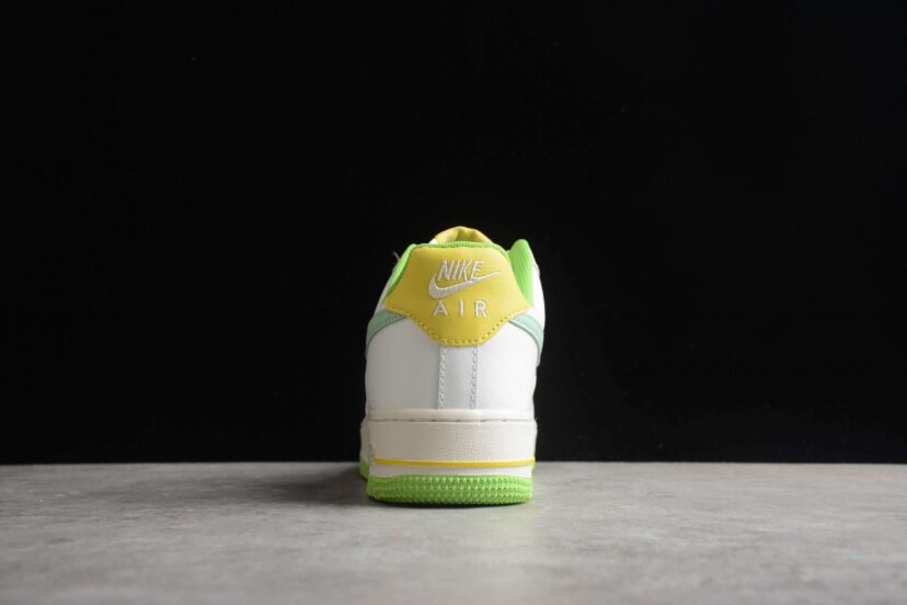 Air Force 1 07 White Green Yellow