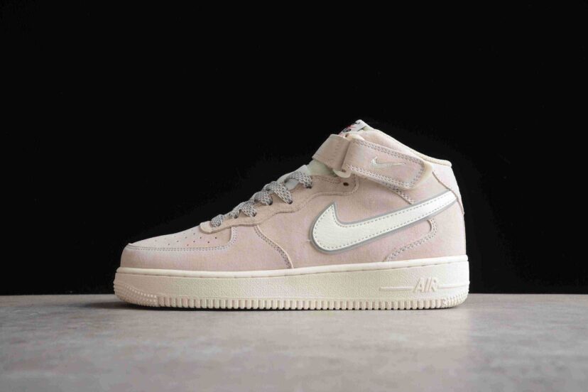 Air Force 1 07 Mid White Grey Sliver