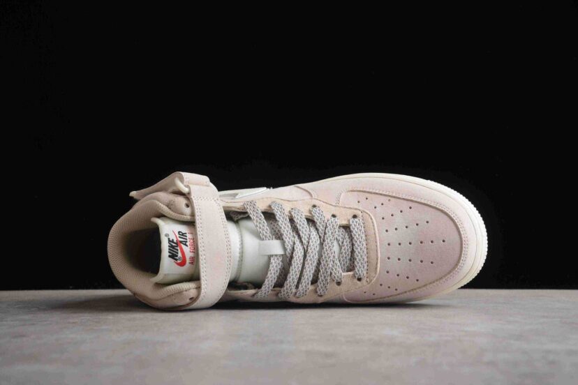 Air Force 1 07 Mid White Grey Sliver