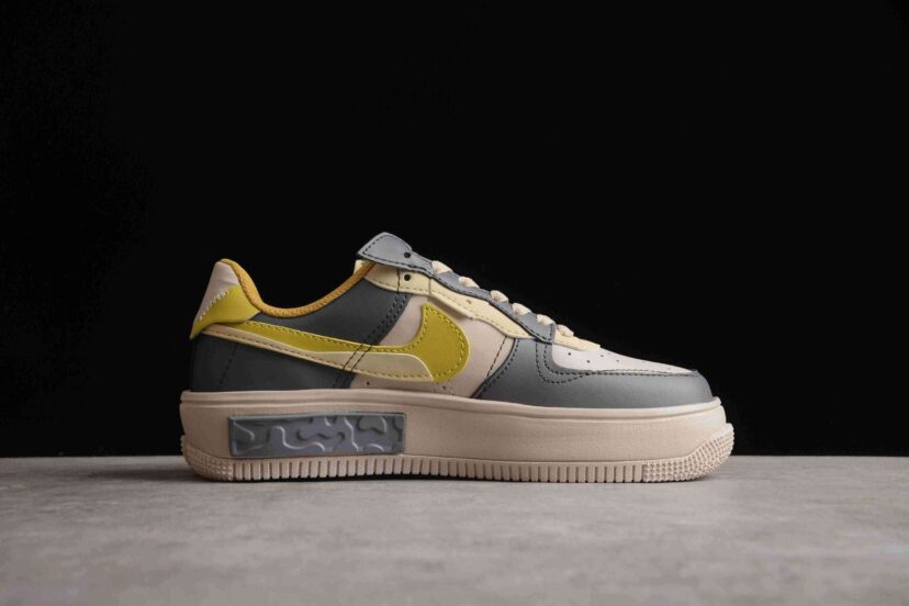 Air Force 1 Fontanka Low Dark Wolf Grey Yellow