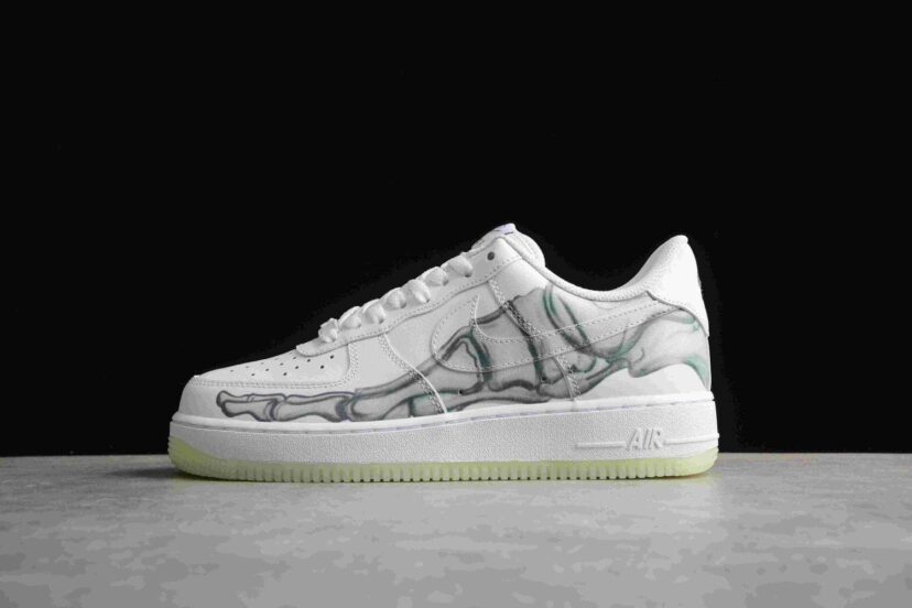 Air Force 1 Halloween Skeleton