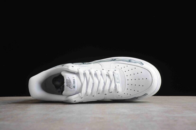 Air Force 1 Halloween Skeleton