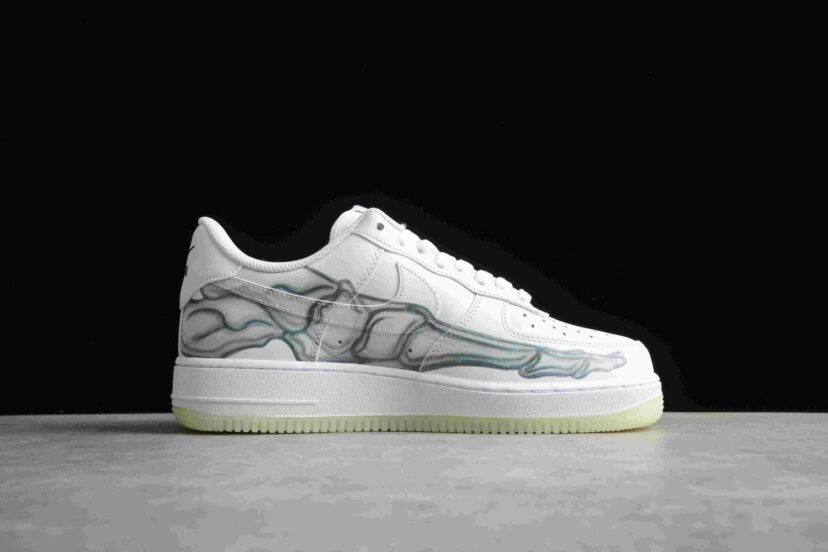 Air Force 1 Halloween Skeleton