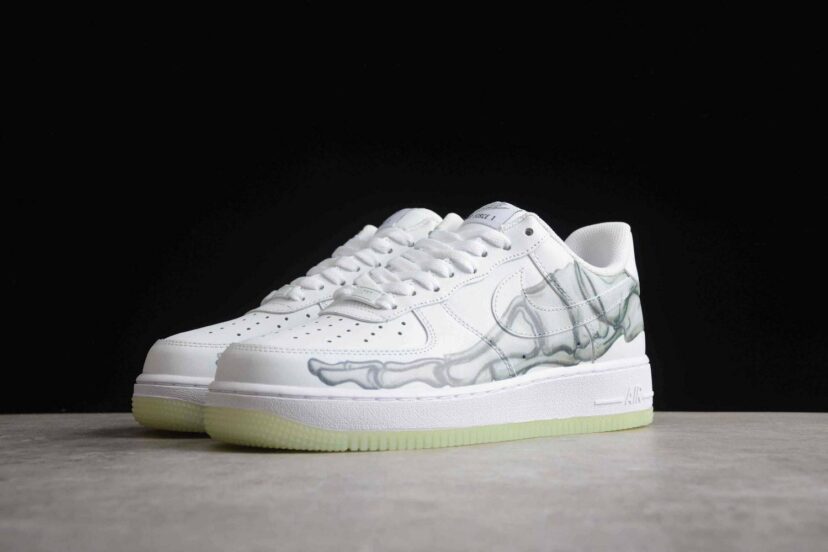 Air Force 1 Halloween Skeleton