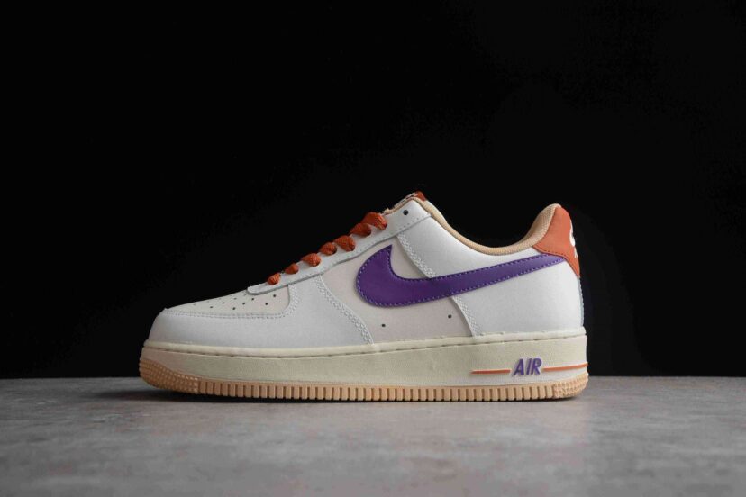 Air Force 1 Low 07 Beige Purple Orange