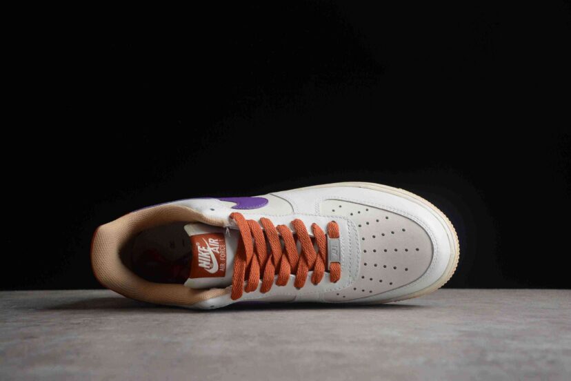 Air Force 1 Low 07 Beige Purple Orange