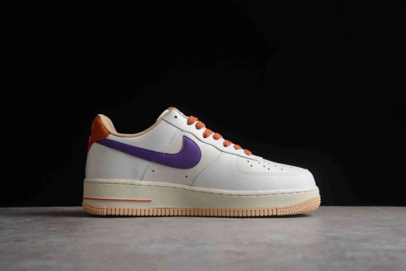 Air Force 1 Low 07 Beige Purple Orange