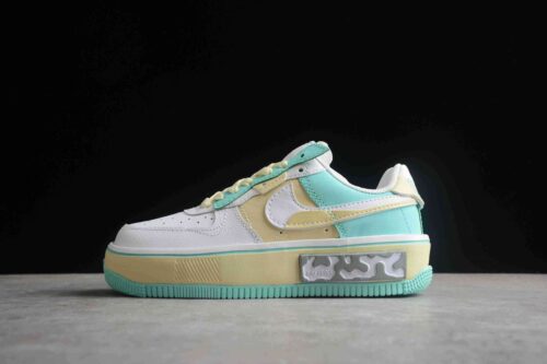 6abca96b55b9f_1 Air Force 1 Fontanka White Yellow Green