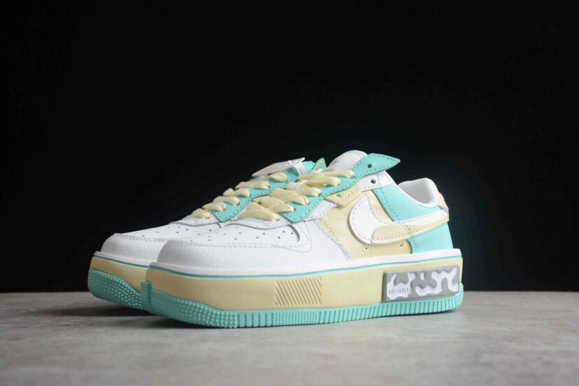 Air Force 1 Fontanka White Yellow Green
