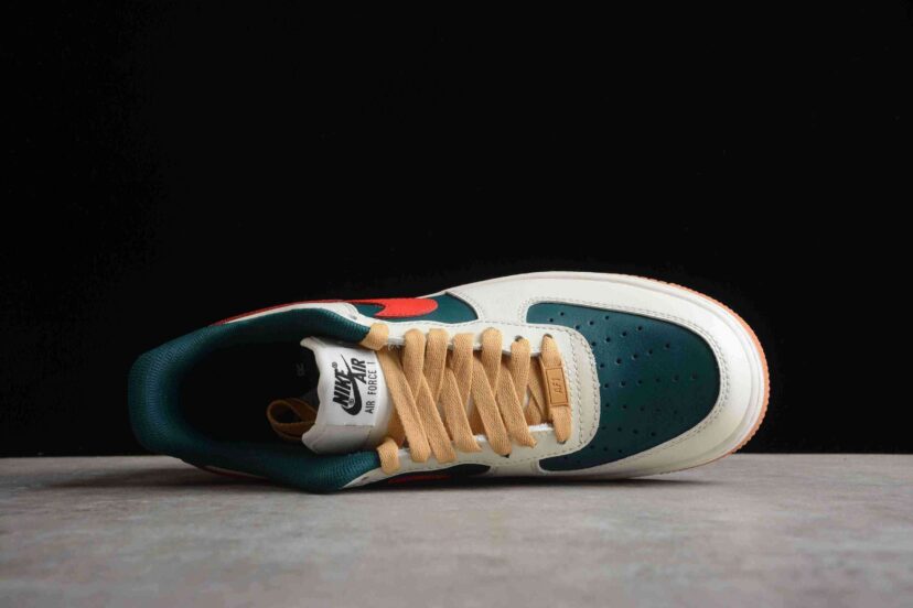 Air Force 1 Low Sail Green Red