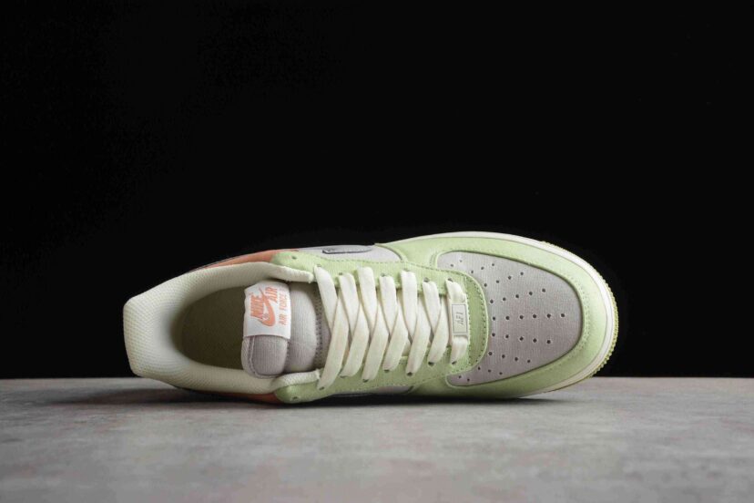 Air Force 1 Low Grey Green Orange