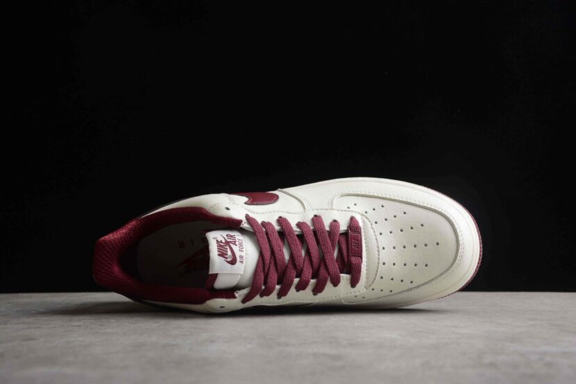 Air Force 1 Low White Wine Red