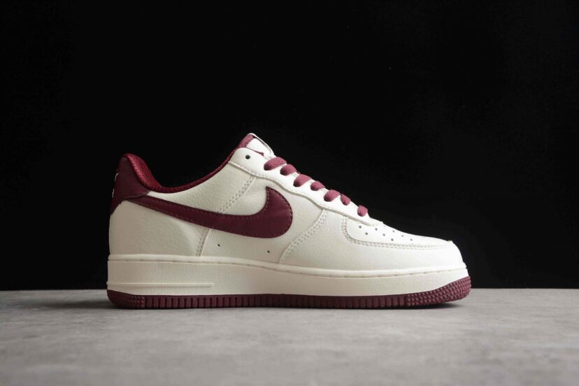 Air Force 1 Low White Wine Red