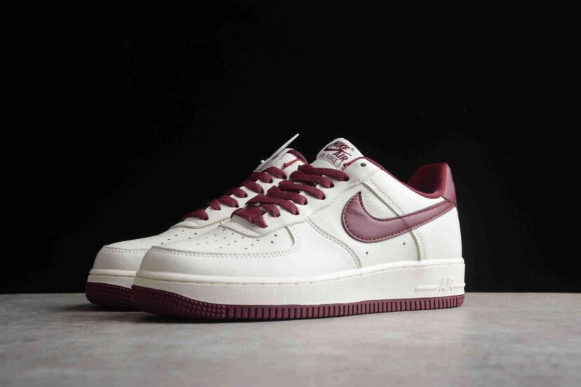Air Force 1 Low White Wine Red