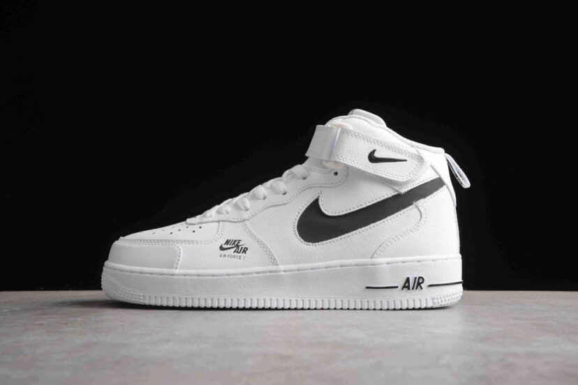 Air Force 1 Mid White Black