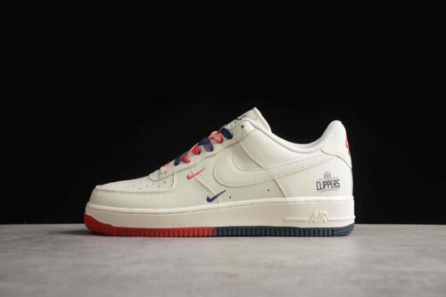 Air Force 1 Mid White Blue Red