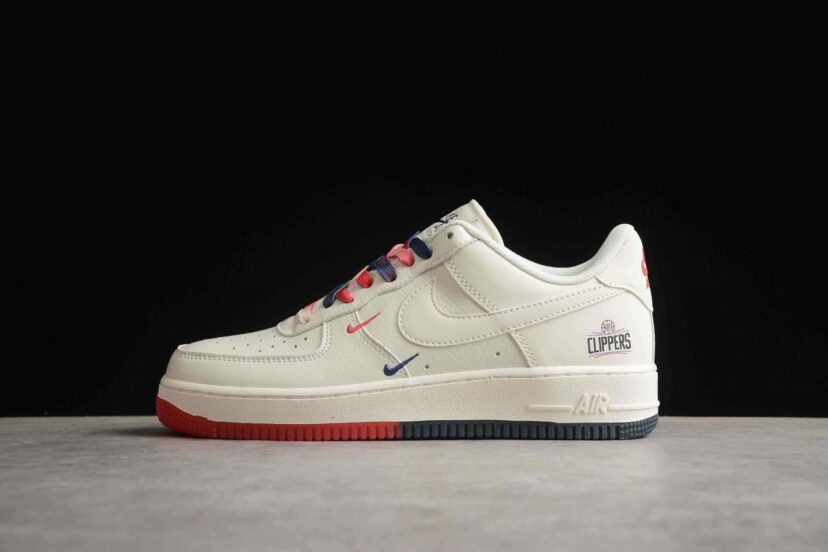 Air Force 1 Mid White Blue Red