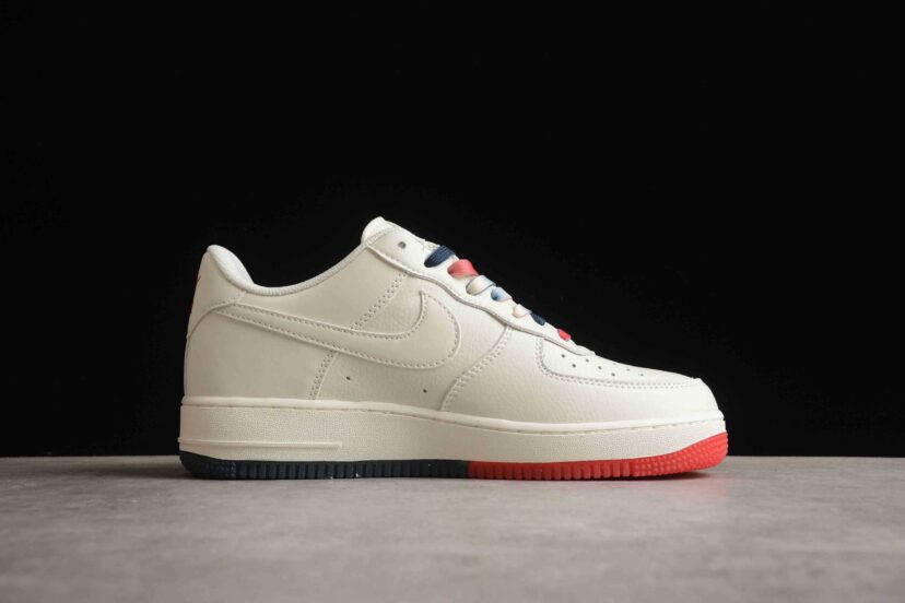 Air Force 1 Mid White Blue Red