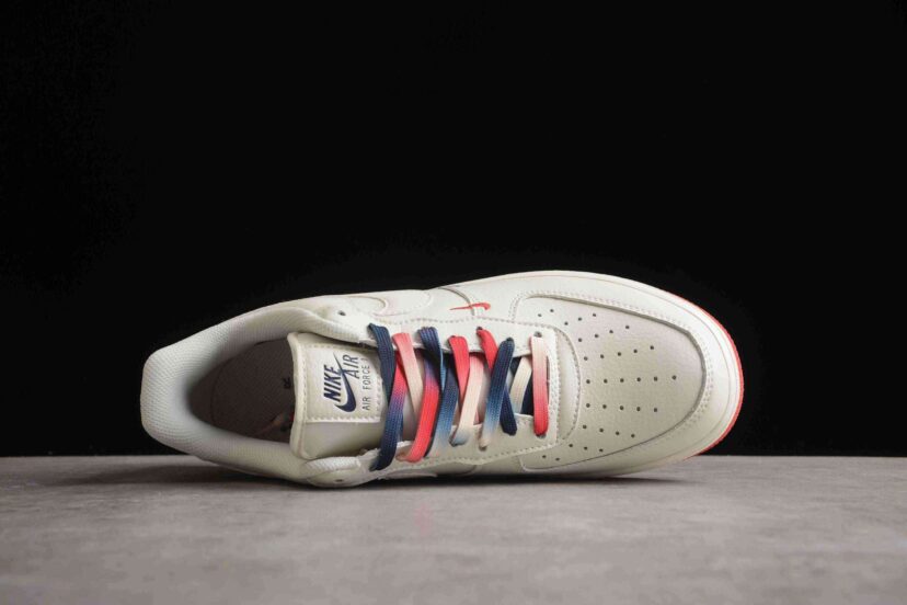 Air Force 1 Mid White Blue Red