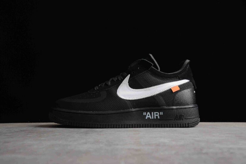 Off-White x Air Force 1 Low Black White