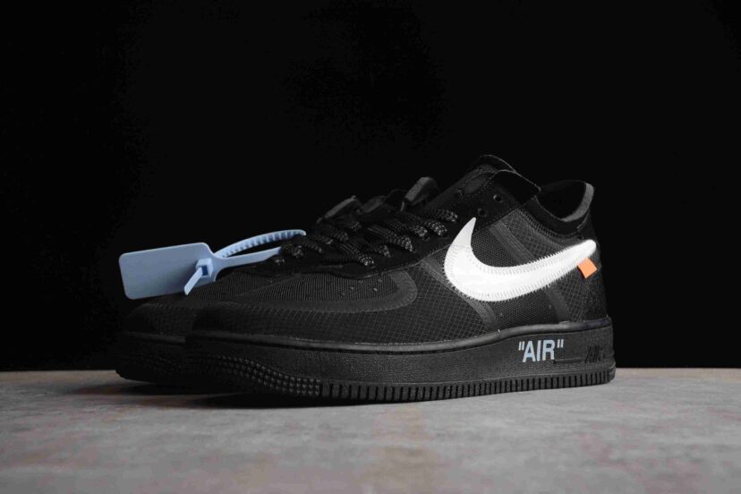Off-White x Air Force 1 Low Black White
