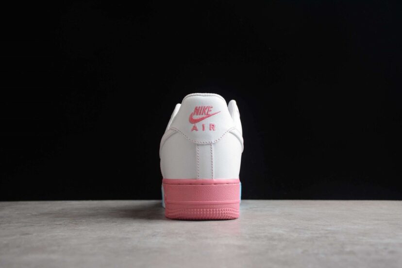 Stussy x Air Force 1 07 Low White Pink Blue