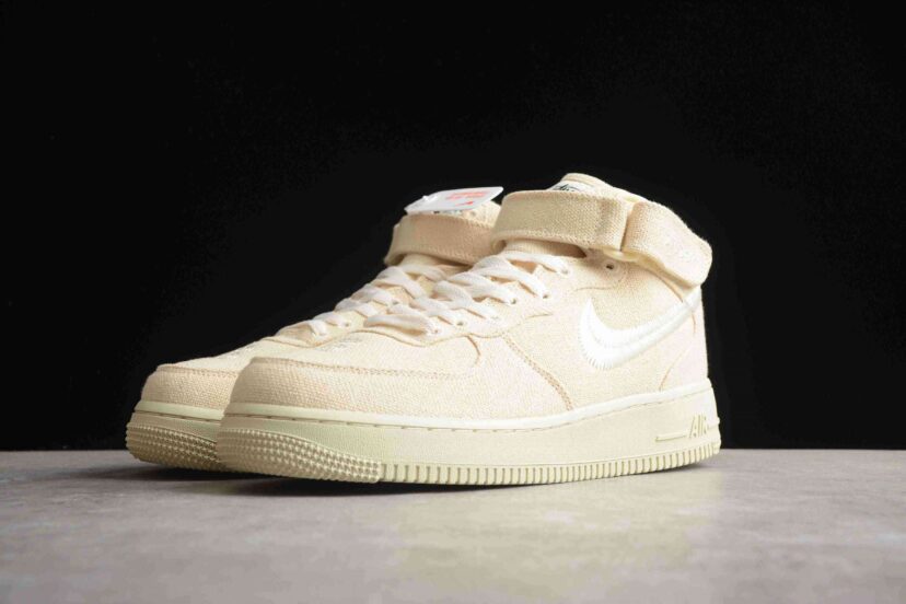 Stussy x Air Force 1 Mid Hemp