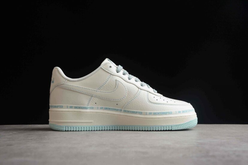 Uninterrupted x Air Force 1 07 White Light Blue