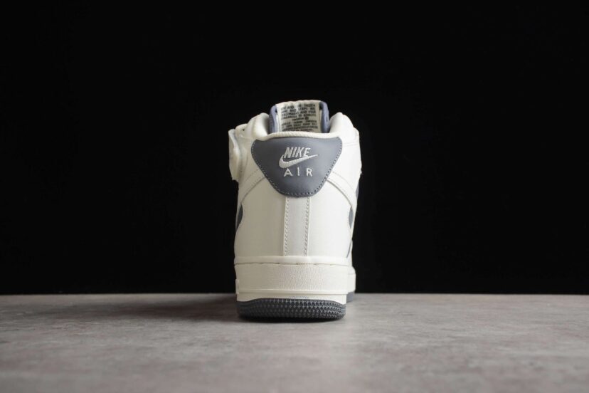 Air Force 1 Mid 07 Beige Grey White Black