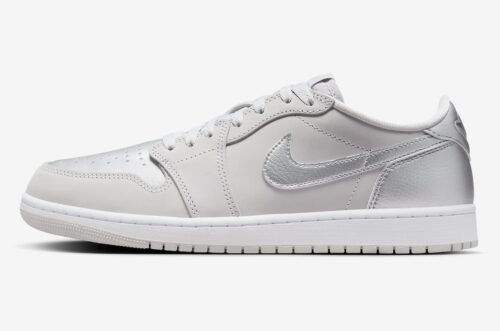 Air Jordan 1 Low OG Metallic Silver