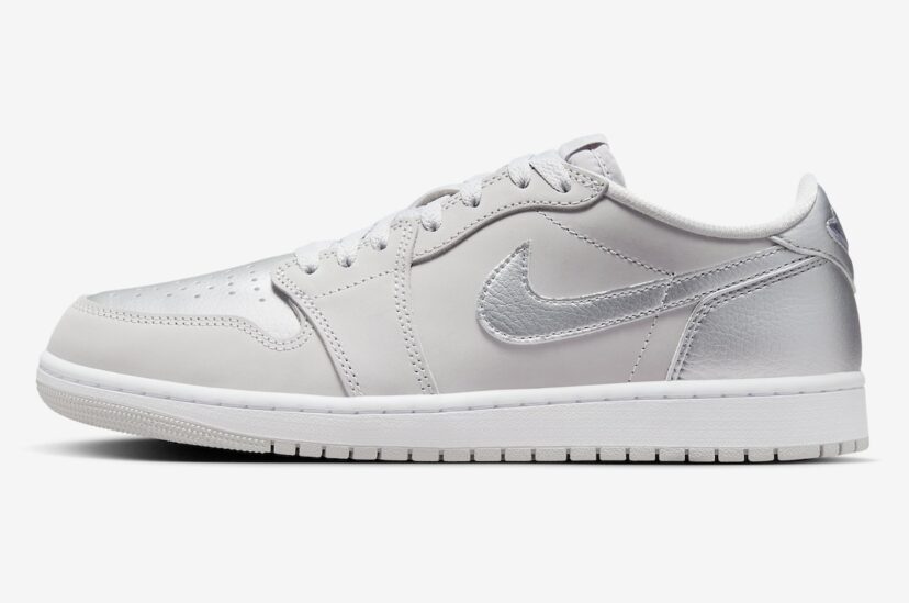 Air Jordan 1 Low OG Metallic Silver