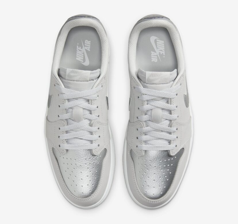 Air Jordan 1 Low OG Metallic Silver
