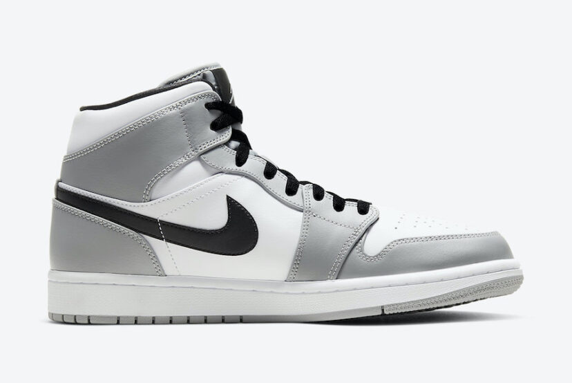 Air Jordan 1 Mid Light Smoke Grey