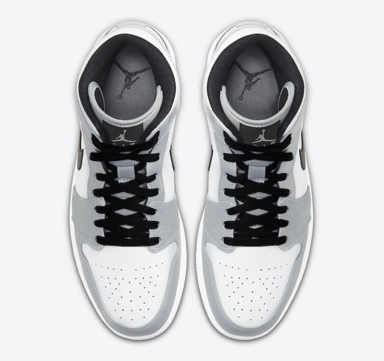 Air Jordan 1 Mid Light Smoke Grey