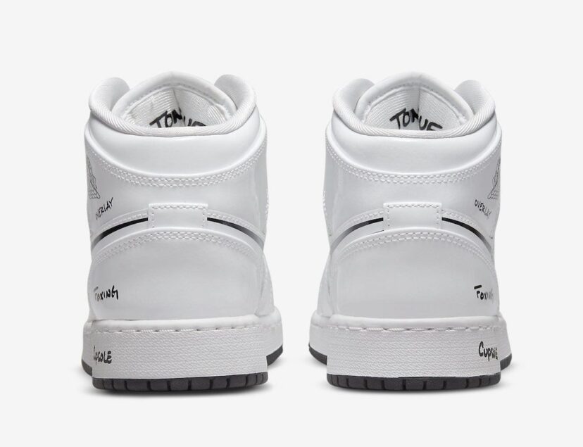 Air Jordan 1 Mid Schematic