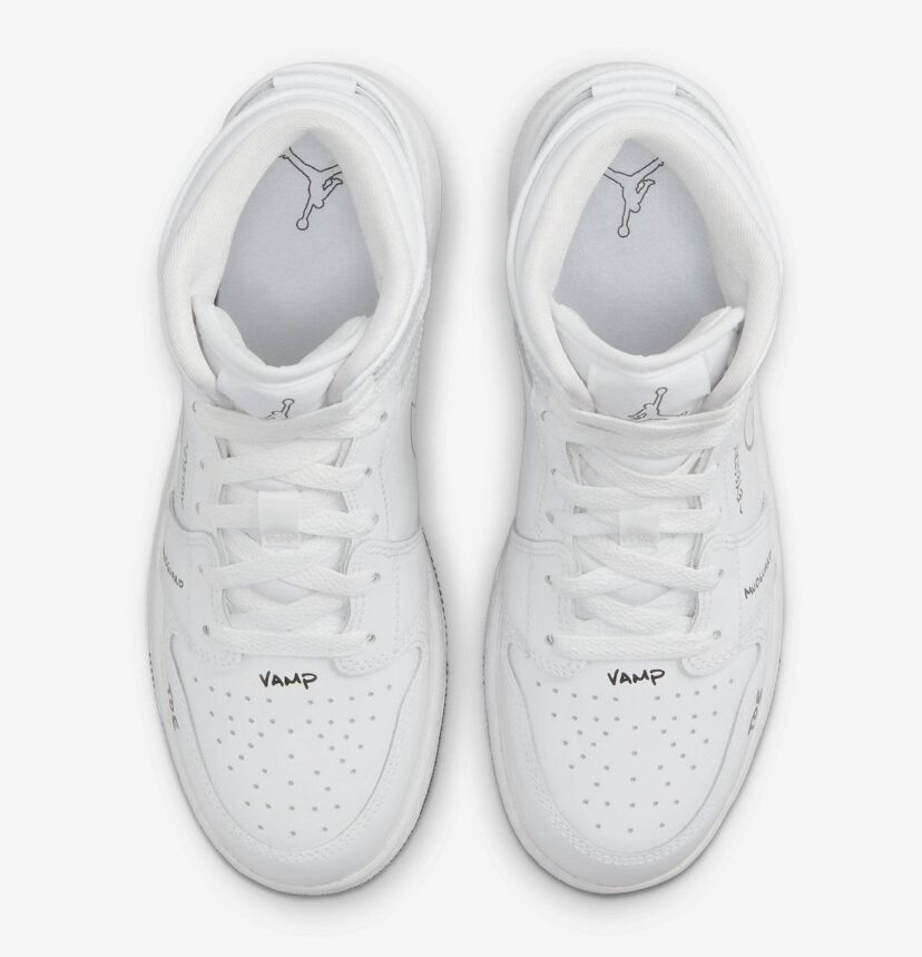 Air Jordan 1 Mid Schematic