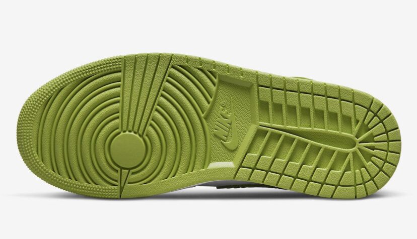 Air Jordan 1 Mid SE Green Python